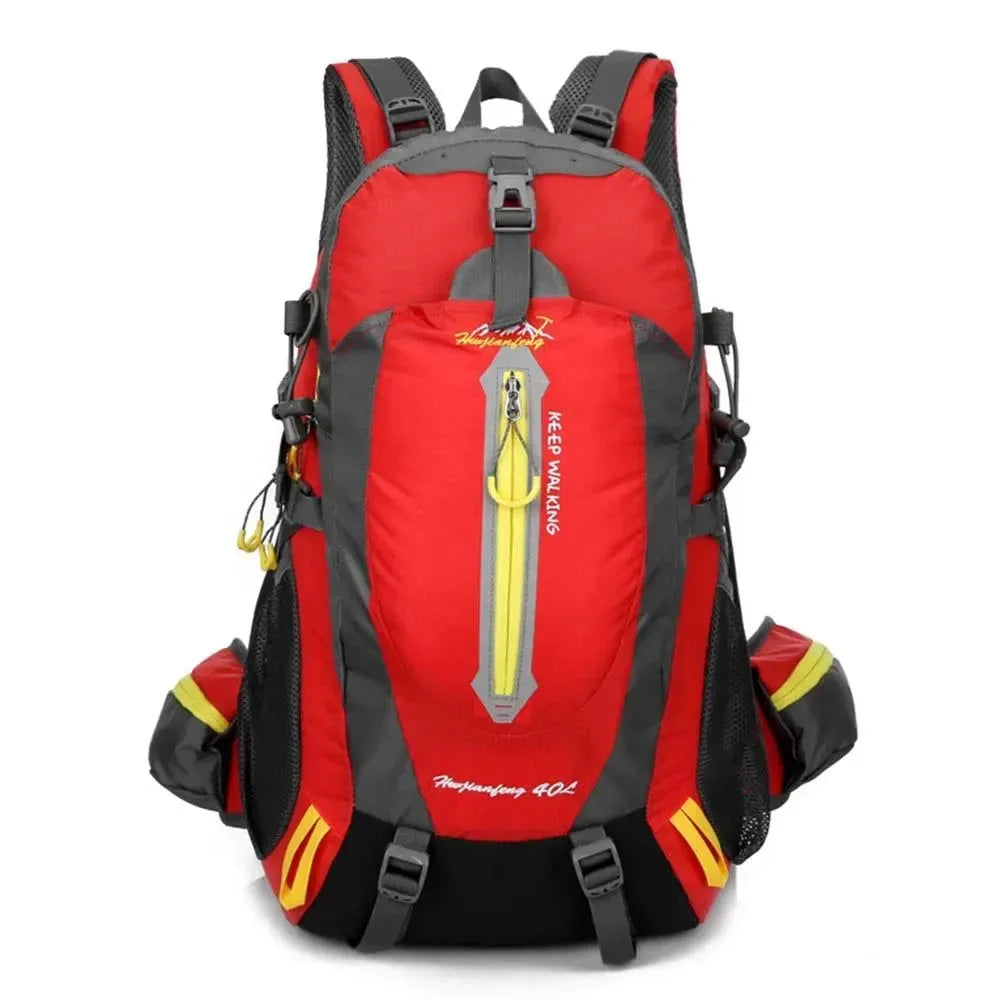 40L Waterproof Climbing Backpack: Outdoor Sports Rucksack for Hiking, Camping, and Travel - Trekker Essentials