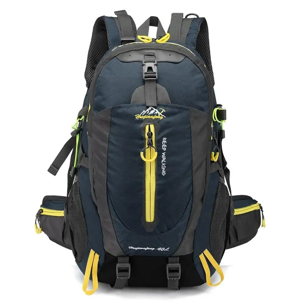 40L Waterproof Climbing Backpack: Outdoor Sports Rucksack for Hiking, Camping, and Travel - Trekker Essentials