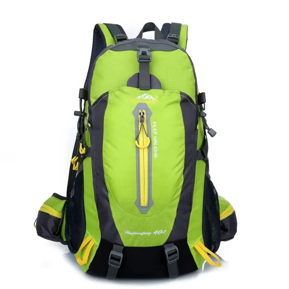 40L Waterproof Climbing Backpack: Outdoor Sports Rucksack for Hiking, Camping, and Travel - Trekker Essentials