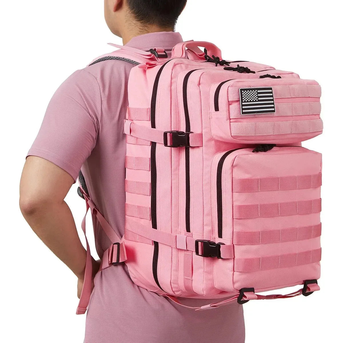 45L Tactical Backpack: Versatile Survival Gear for Hunting, Camping, Hiking, and Gym - Trekker Essentials