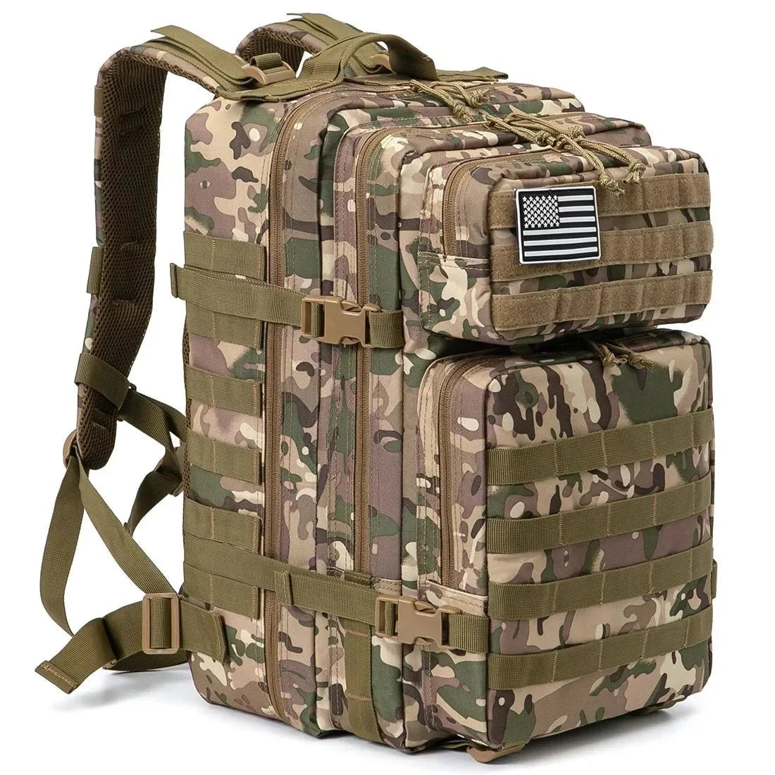 45L Tactical Backpack: Versatile Survival Gear for Hunting, Camping, Hiking, and Gym - Trekker Essentials