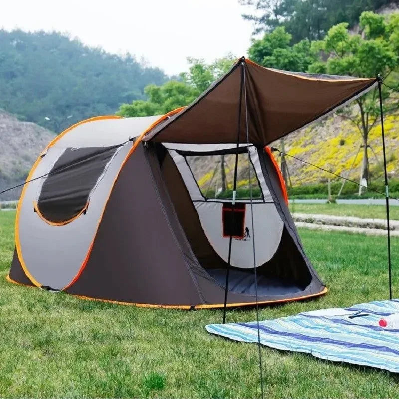 5-8 Person Automatic Speed-Opening Beach Camping Tent - Trekker Essentials