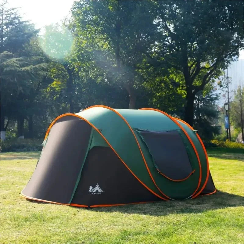 5-8 Person Automatic Speed-Opening Beach Camping Tent - Trekker Essentials