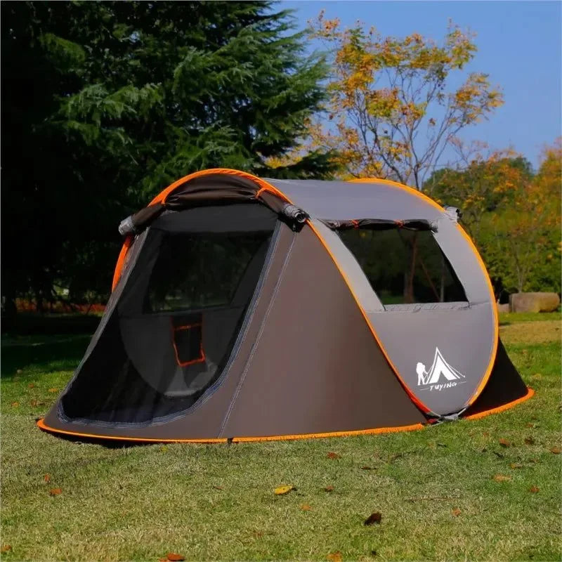 5-8 Person Automatic Speed-Opening Beach Camping Tent - Trekker Essentials