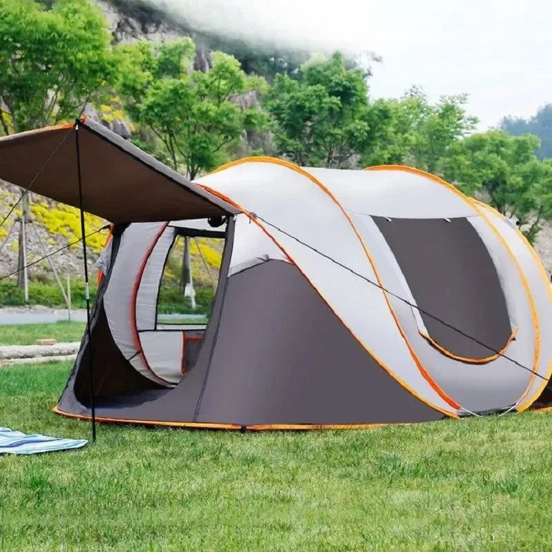 5-8 Person Automatic Speed-Opening Beach Camping Tent - Trekker Essentials