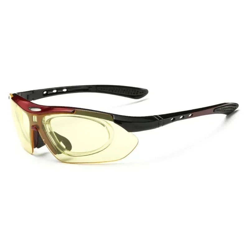5 Lens Military Tactical Goggles with Detachable Myopia Frame - Trekker Essentials