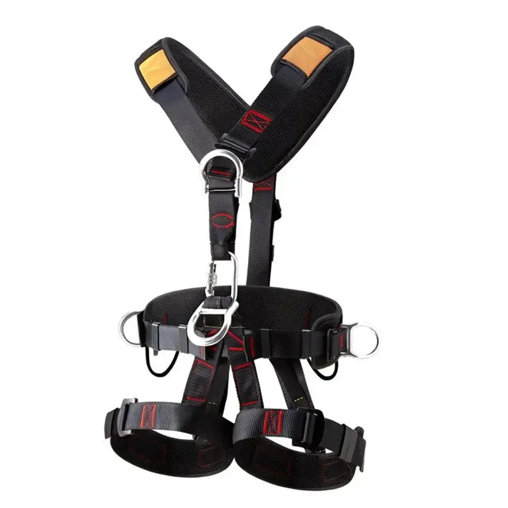 5-Point Safety Harness - Adjustable Fall Protection Kit for Climbing/Construction - Trekker Essentials