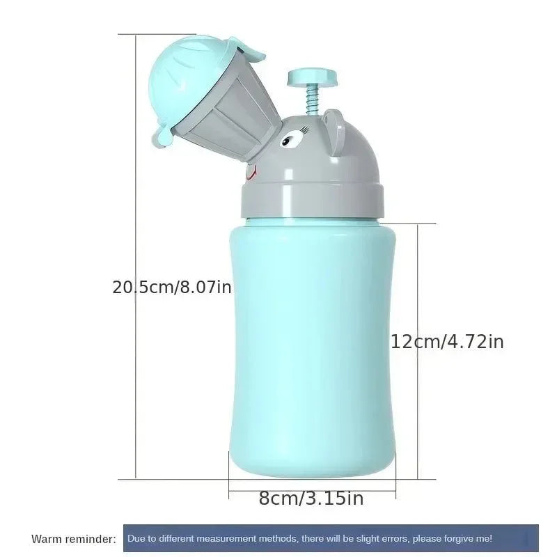 500ML Portable Baby Hygienic Toilet Urinal - Leak-Proof Outdoor Potty for Boys and Girls - Trekker Essentials