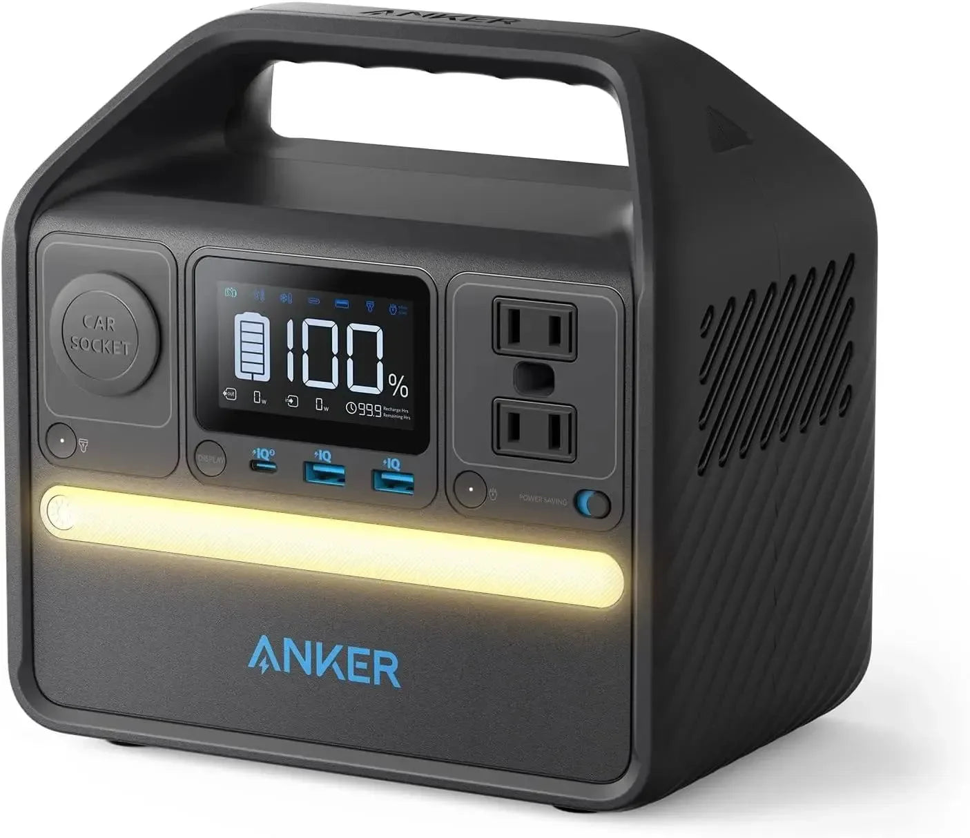 521 Portable Power Station with Upgraded LiFePO4 Battery – 256Wh, 300W Solar Generator - Trekker Essentials