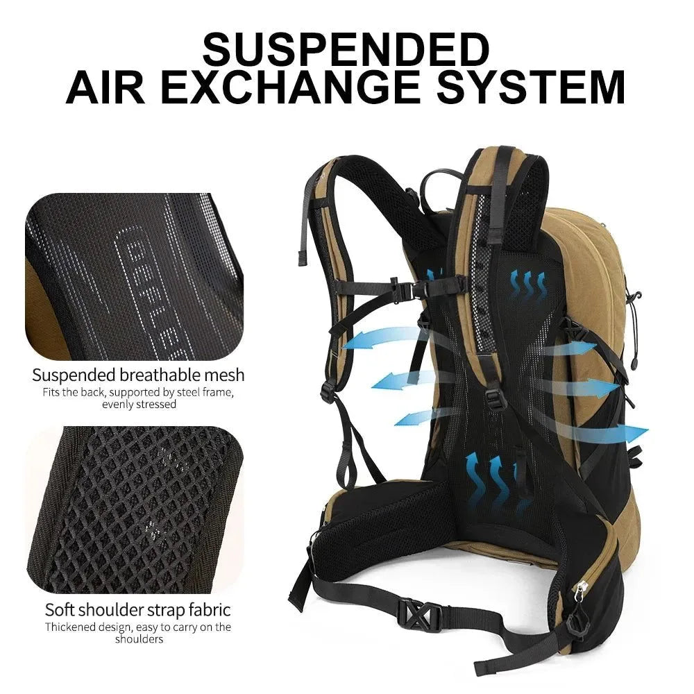 55L Tactical Camping Backpack – Essential Outdoor Gear for Hiking & Survival - Trekker Essentials