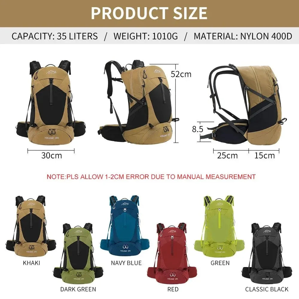 55L Tactical Camping Backpack – Essential Outdoor Gear for Hiking & Survival - Trekker Essentials