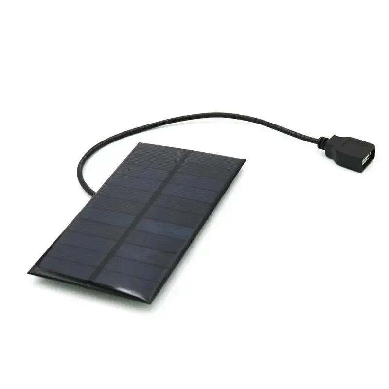 5V 300mA - 65W Solar Panel Power Bank USB Mobile Phone Charger Portable Charging Board Device for Outdoor Hiking - Trekker Essentials