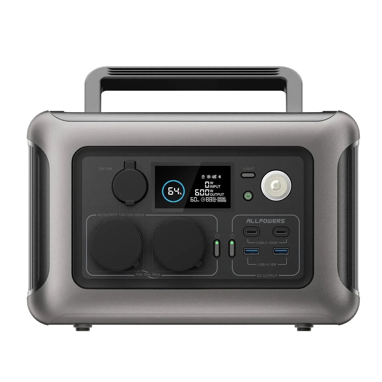 600W 299Wh Portable Power Station with Optional Solar Panel - LiFePO4 Solar Generator for Camping & Home - Trekker Essentials