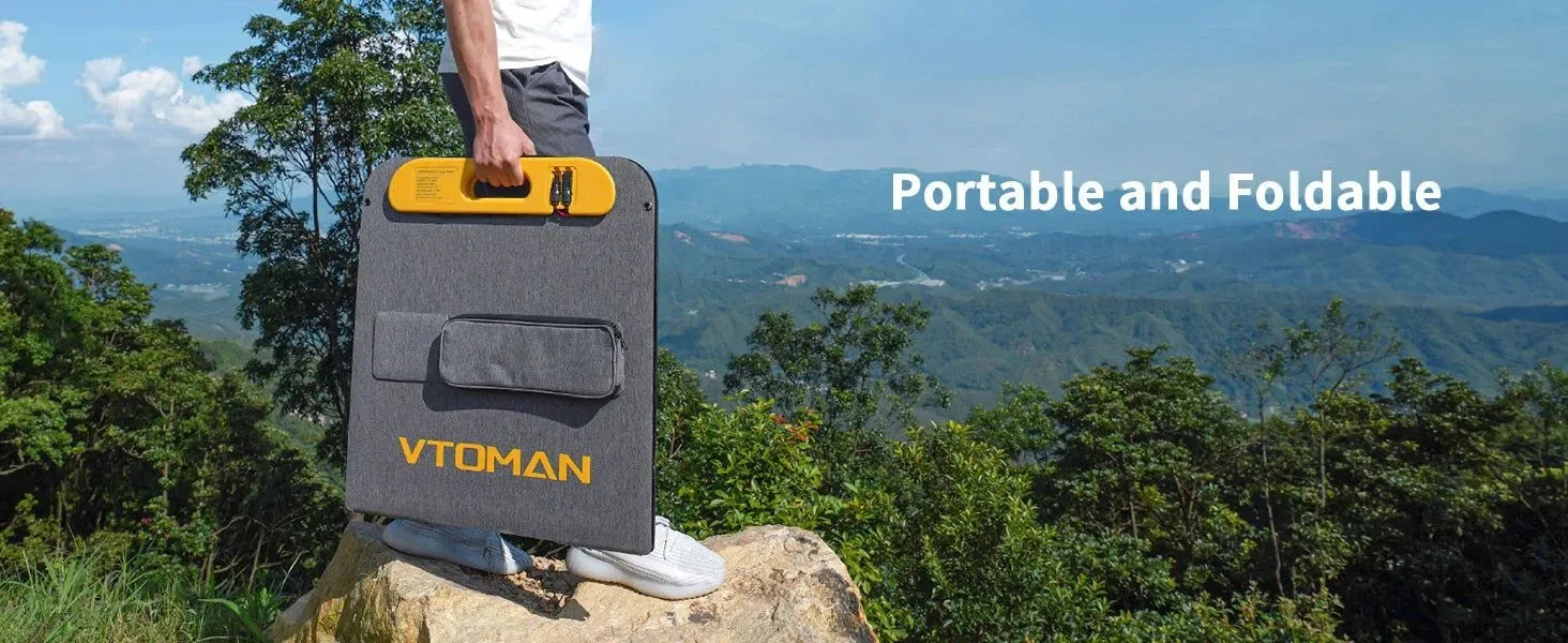 600W Portable Power Station with 110W Solar Panel – 299Wh LiFePO4 Battery, Pure Sine Wave AC, Solar Charger for Camping & Emergencies - Trekker Essentials