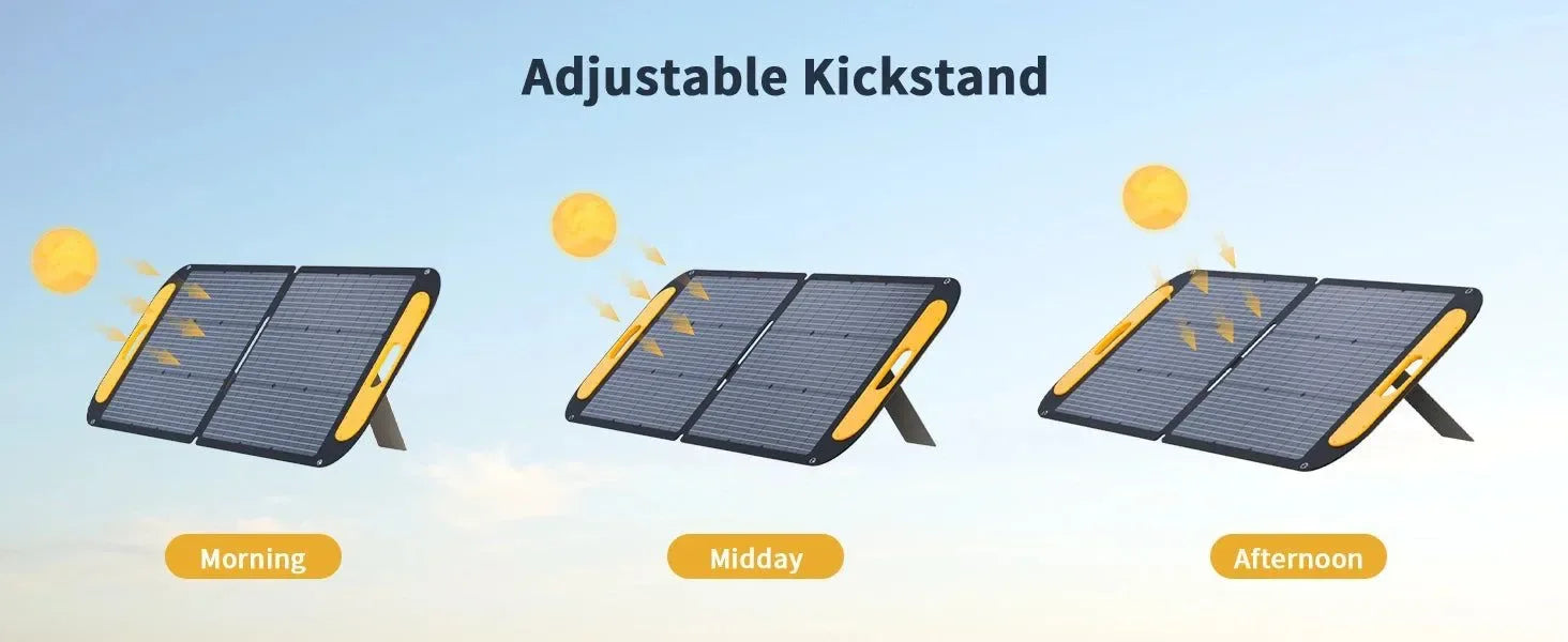 600W Portable Power Station with 110W Solar Panel – 299Wh LiFePO4 Battery, Pure Sine Wave AC, Solar Charger for Camping & Emergencies - Trekker Essentials