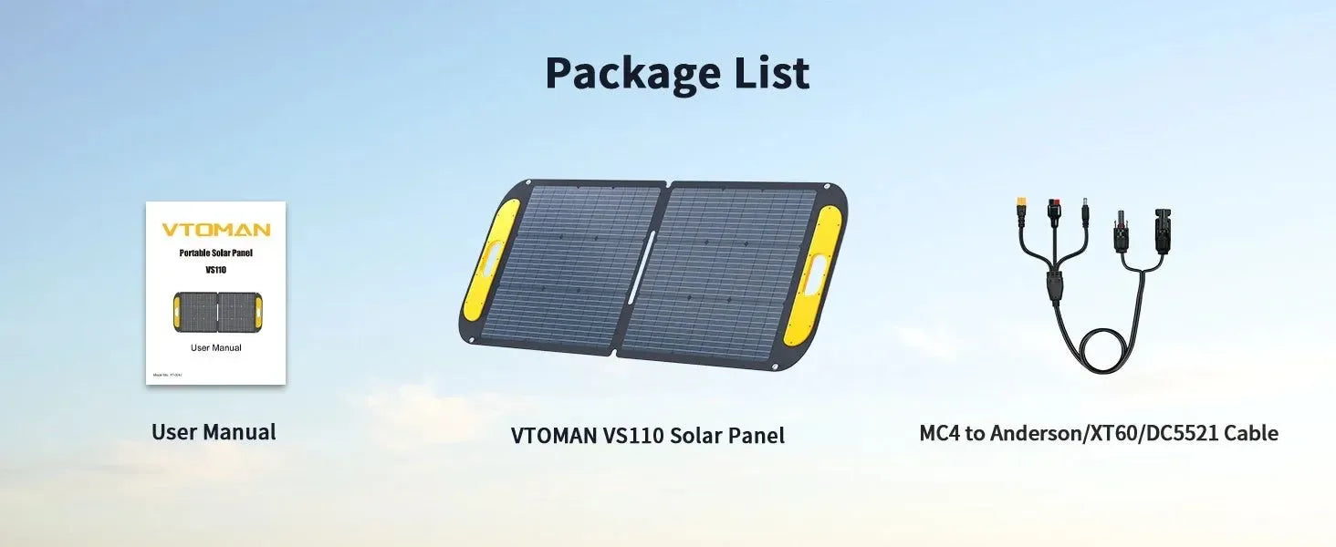 600W Portable Power Station with 110W Solar Panel – 299Wh LiFePO4 Battery, Pure Sine Wave AC, Solar Charger for Camping & Emergencies - Trekker Essentials