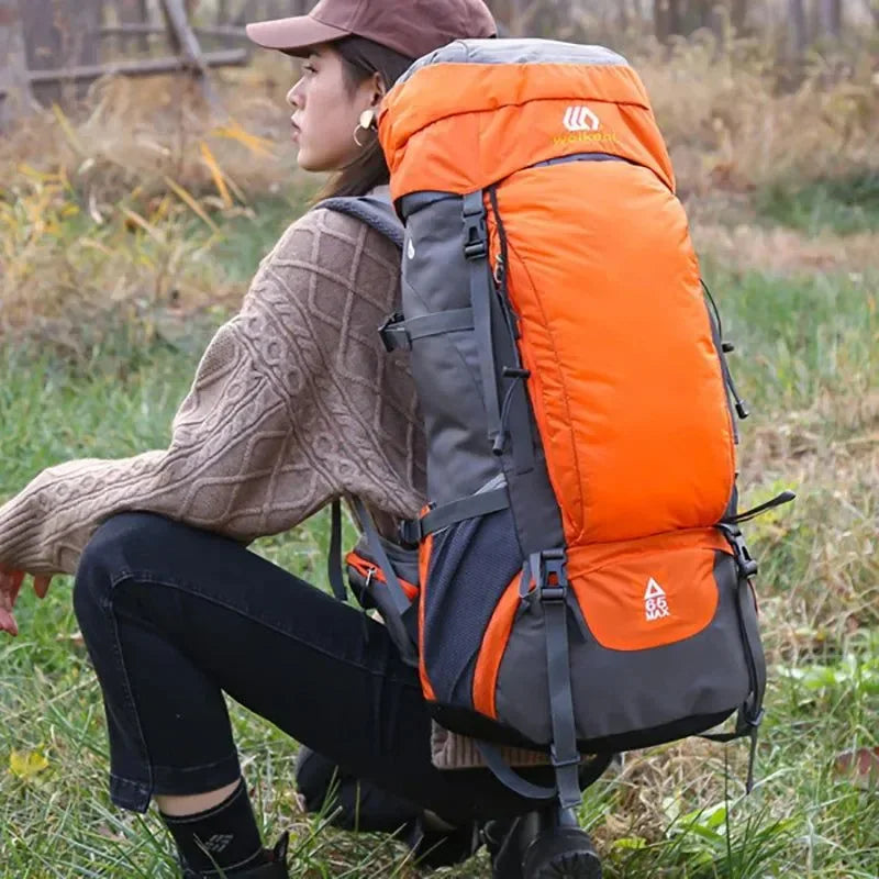 65L Waterproof Camping Backpack