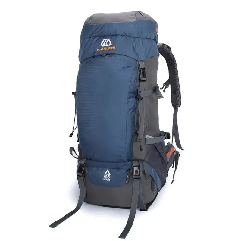 65L Waterproof Camping Backpack - Large Capacity Outdoor Climbing and Hiking Bag for Mountaineering and Trekking - Trekker Essentials