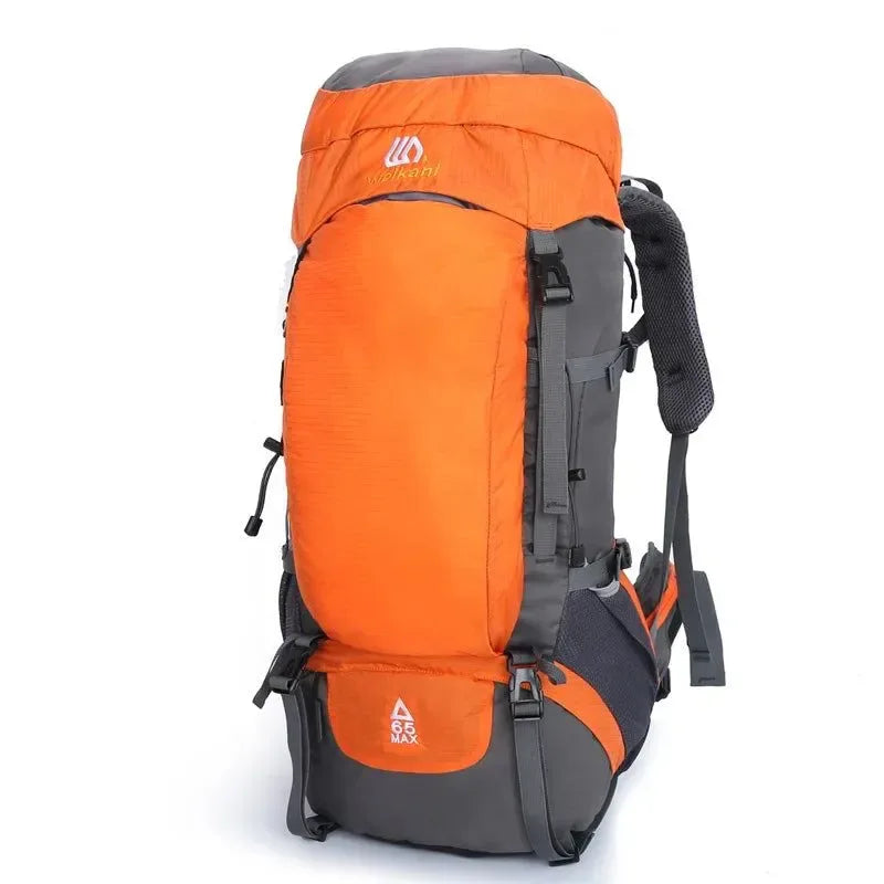 65L Waterproof Camping Backpack - Large Capacity Outdoor Climbing and Hiking Bag for Mountaineering and Trekking - Trekker Essentials