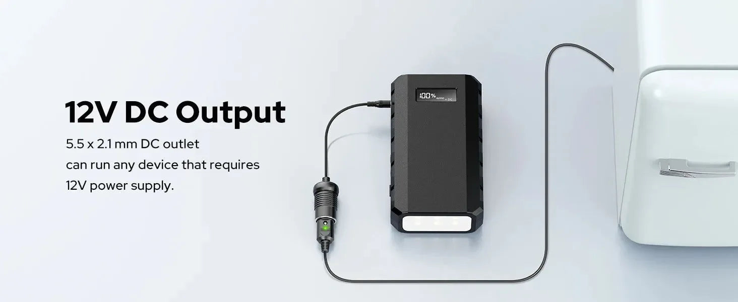 65W Portable Power Station with AC Outlet - 88.8Wh/24000mAh Solar Generator for Camping & Travel - Trekker Essentials