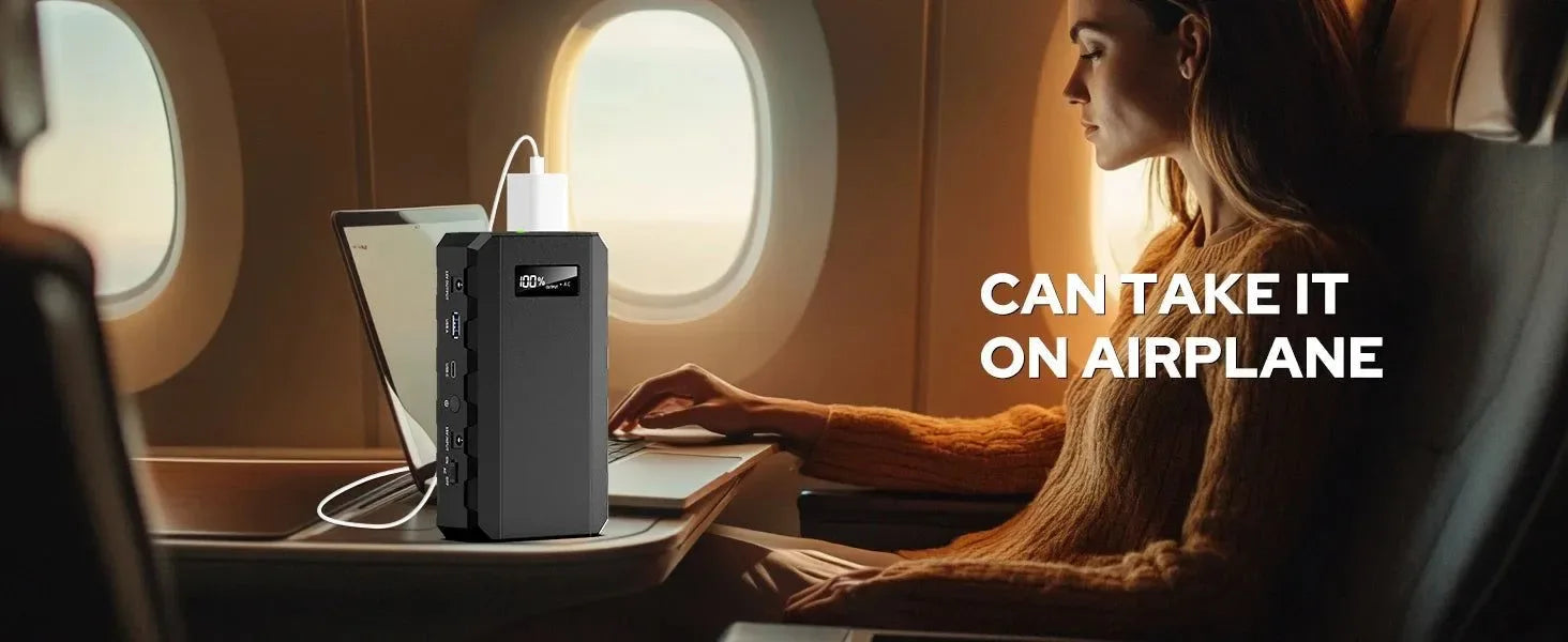 65W Portable Power Station with AC Outlet - 88.8Wh/24000mAh Solar Generator for Camping & Travel - Trekker Essentials