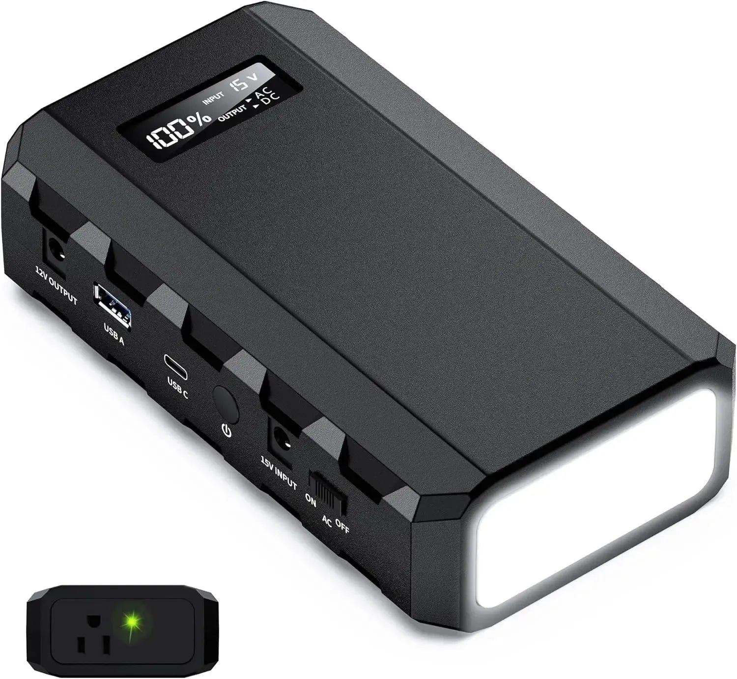 65W Portable Power Station with AC Outlet - 88.8Wh/24000mAh Solar Generator for Camping & Travel - Trekker Essentials