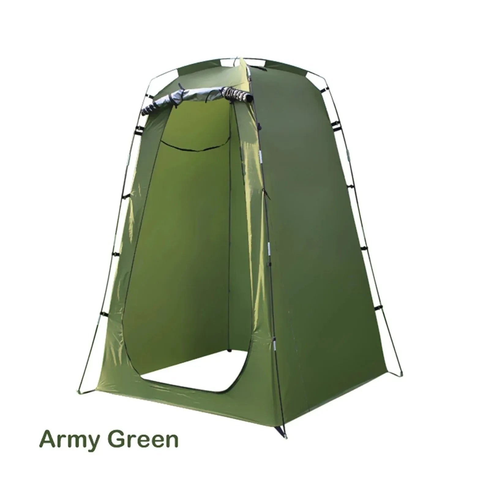 6ft Pop-Up Privacy Tent: Instant Shower & Changing Room for Camping, Beach & Hiking - Trekker Essentials