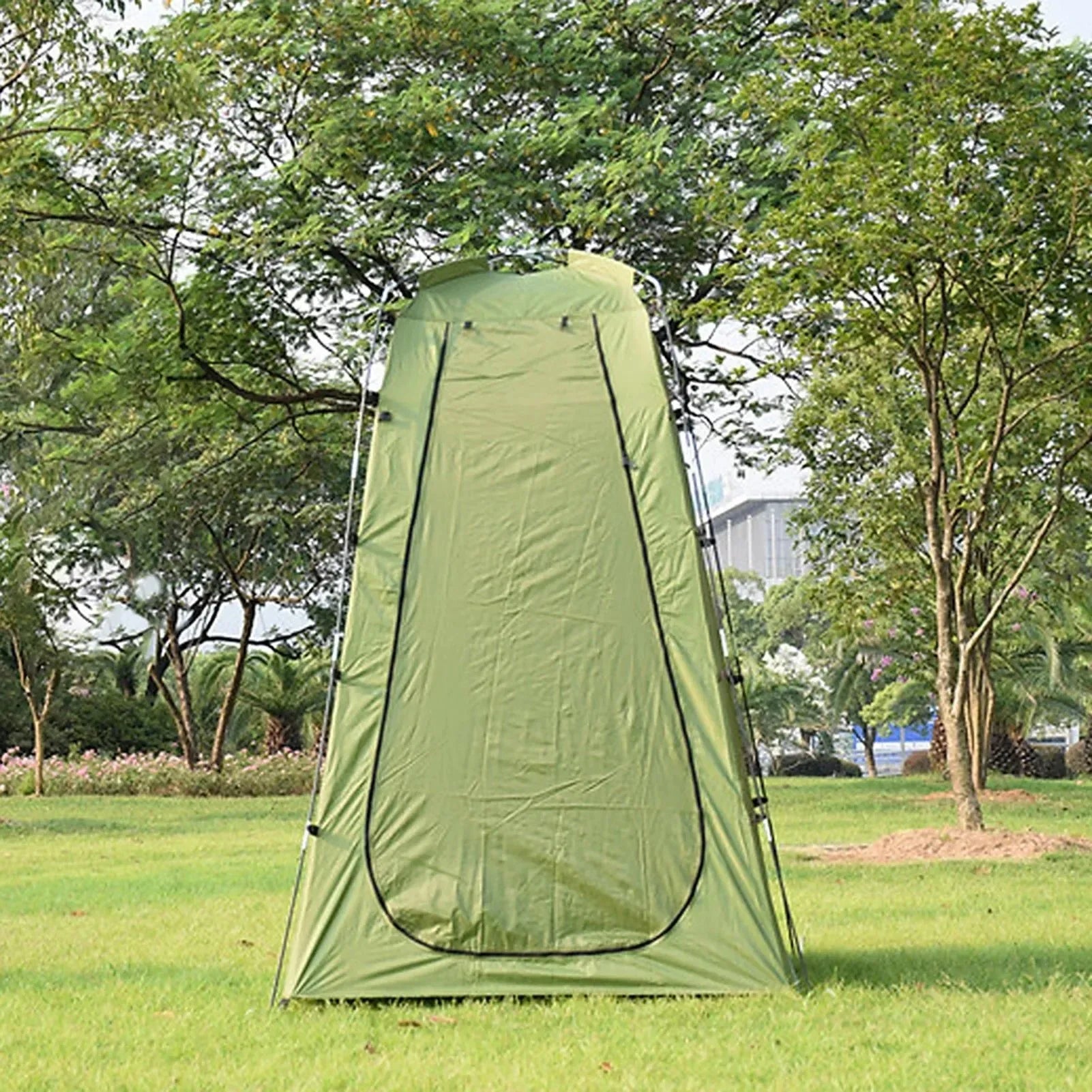 6ft Pop-Up Privacy Tent: Instant Shower & Changing Room for Camping, Beach & Hiking - Trekker Essentials