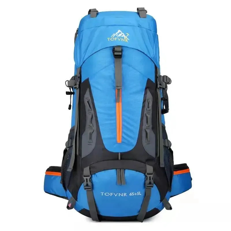 70L Camping Backpack - Men's Travel Bag Climbing Rucksack, Large Hiking Storage Pack for Outdoor Mountaineering - Trekker Essentials