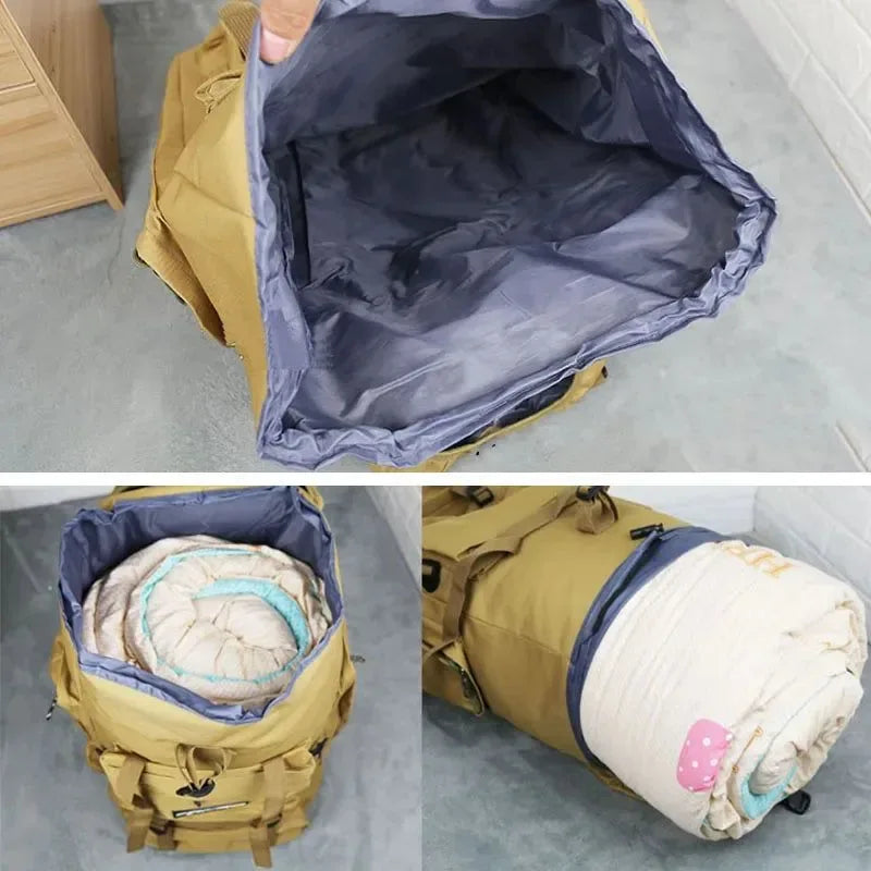70L Tactical Camping Bag - Military Backpack for Mountaineering, Travel, and Outdoor Sports - Trekker Essentials