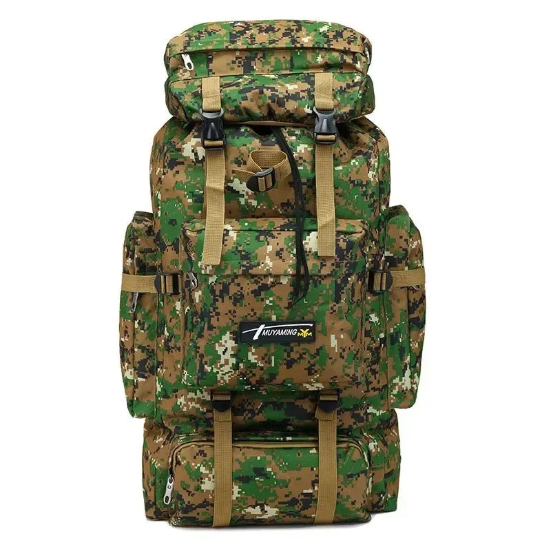 70L Tactical Camping Bag - Military Backpack for Mountaineering, Travel, and Outdoor Sports - Trekker Essentials