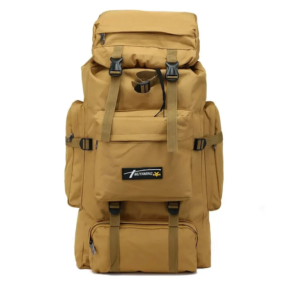 70L Tactical Camping Bag - Military Backpack for Mountaineering, Travel, and Outdoor Sports - Trekker Essentials