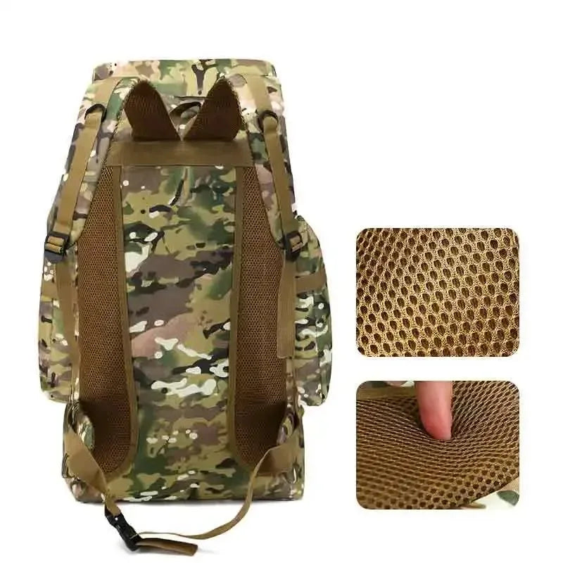 70L Tactical Camping Bag - Military Backpack for Mountaineering, Travel, and Outdoor Sports - Trekker Essentials