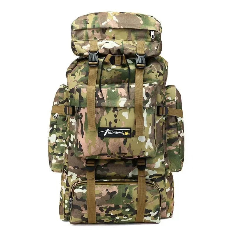70L Tactical Camping Bag - Military Backpack for Mountaineering, Travel, and Outdoor Sports - Trekker Essentials