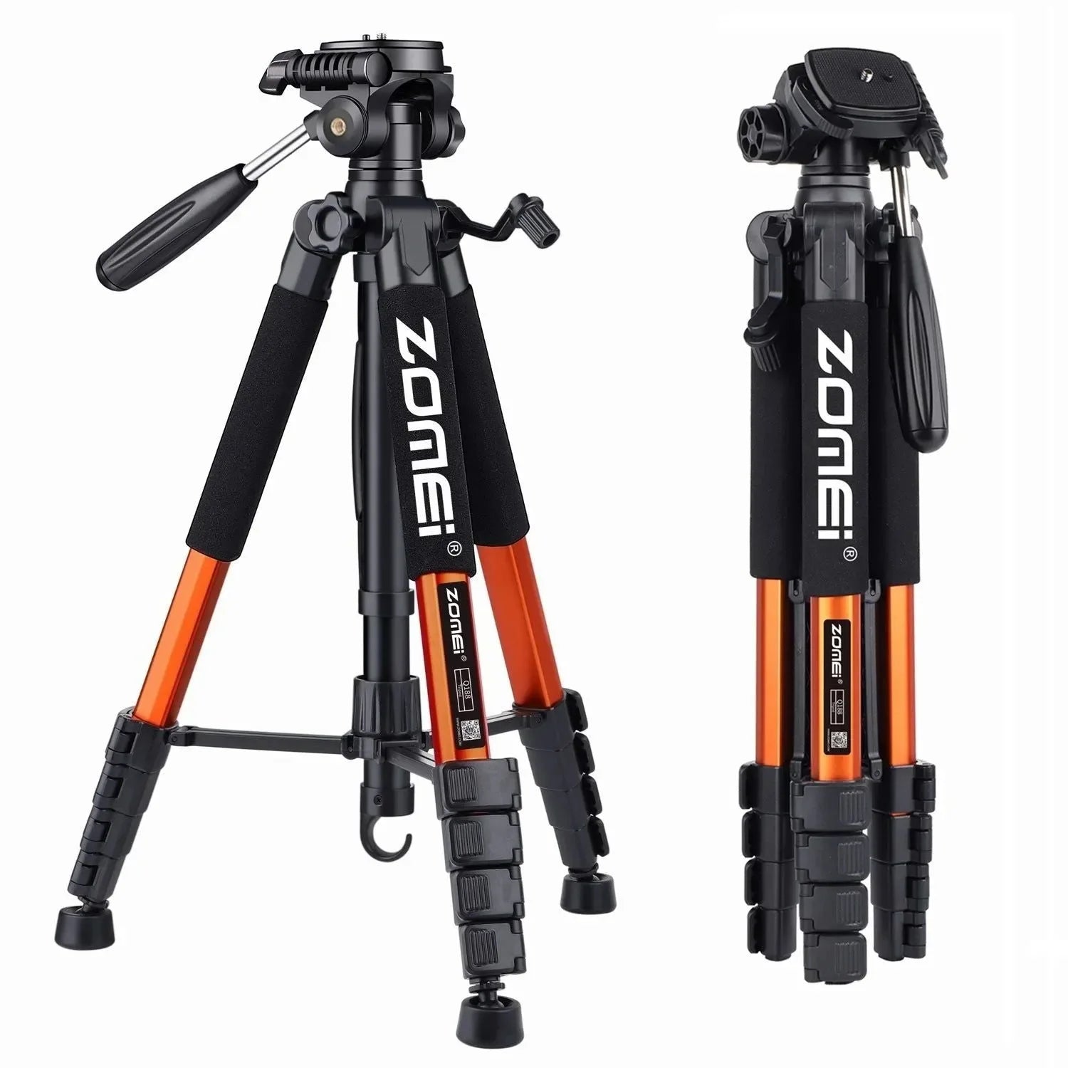 73.6" Professional Camera Tripod - 5kg Load Aluminum Alloy DSLR/Phone Stand - Trekker Essentials