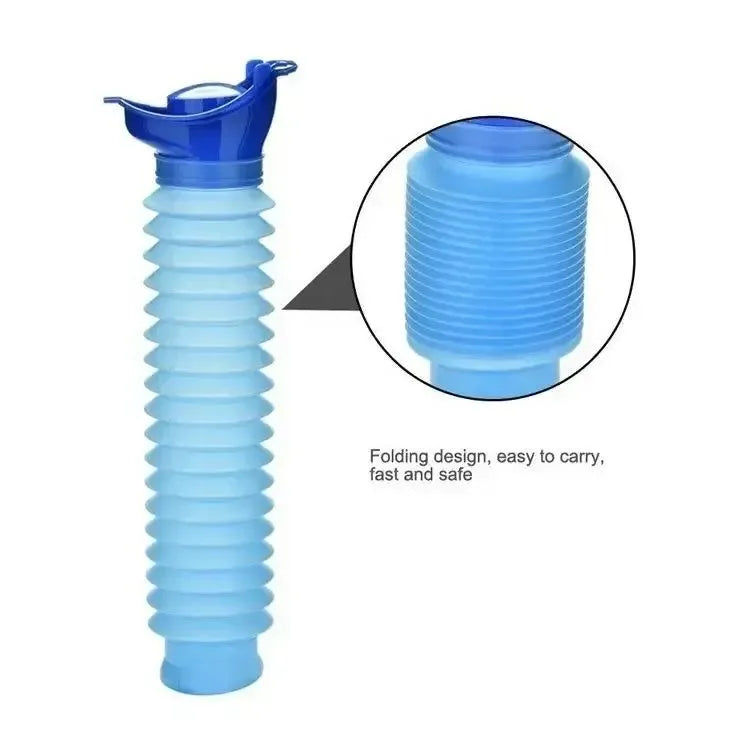750ml Portable Shrinkable Adult Urinal for Travel and Camping - Trekker Essentials