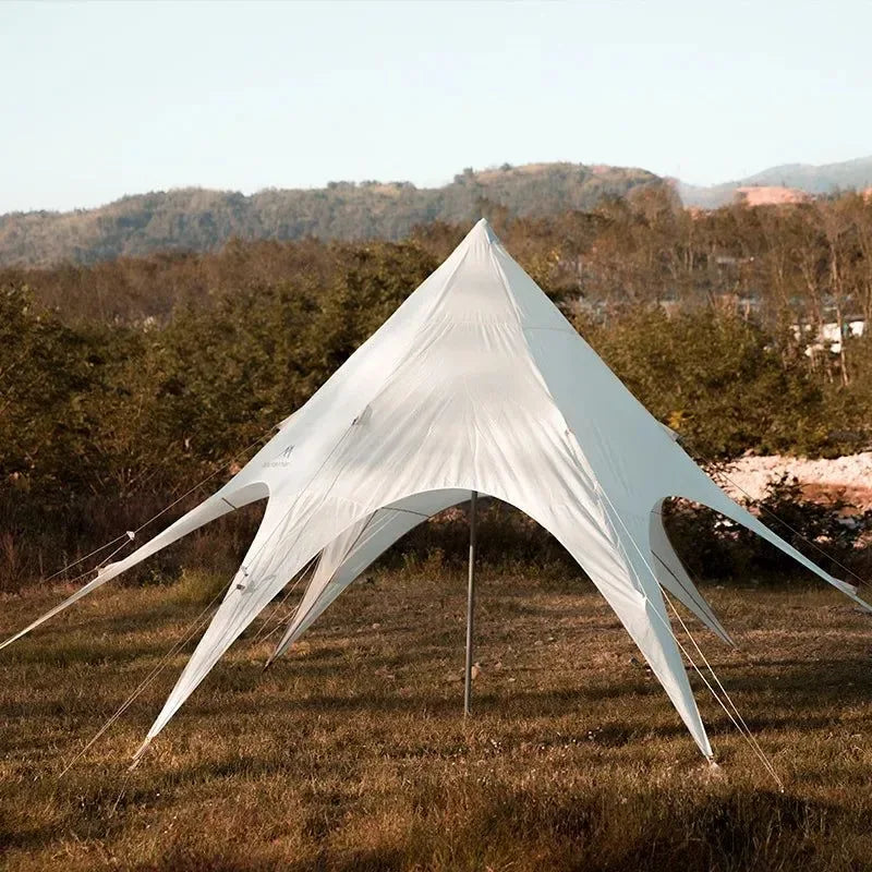 8-12 People Ultra-light Portable Gazebo Outdoor Dovetail Canopy Detachable Camping Sun Shelter - Trekker Essentials