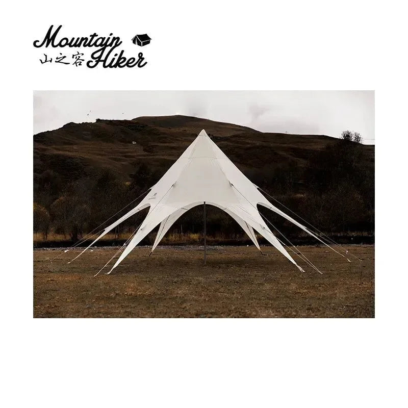 8-12 People Ultra-light Portable Gazebo Outdoor Dovetail Canopy Detachable Camping Sun Shelter - Trekker Essentials