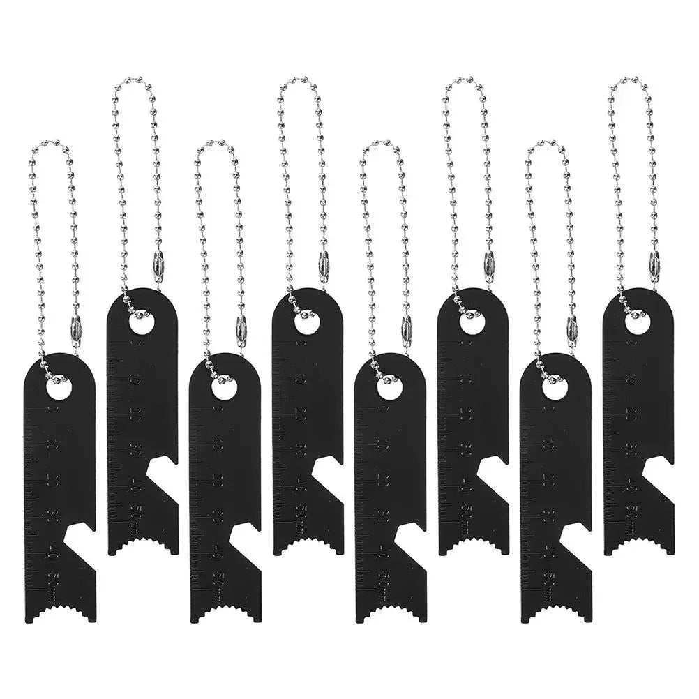 8 Pcs Outdoor Flint Scraper Camping Rod Striker - Fire Starting Tools - Steel Rods Manganese Strikers Magnesium - Trekker Essentials