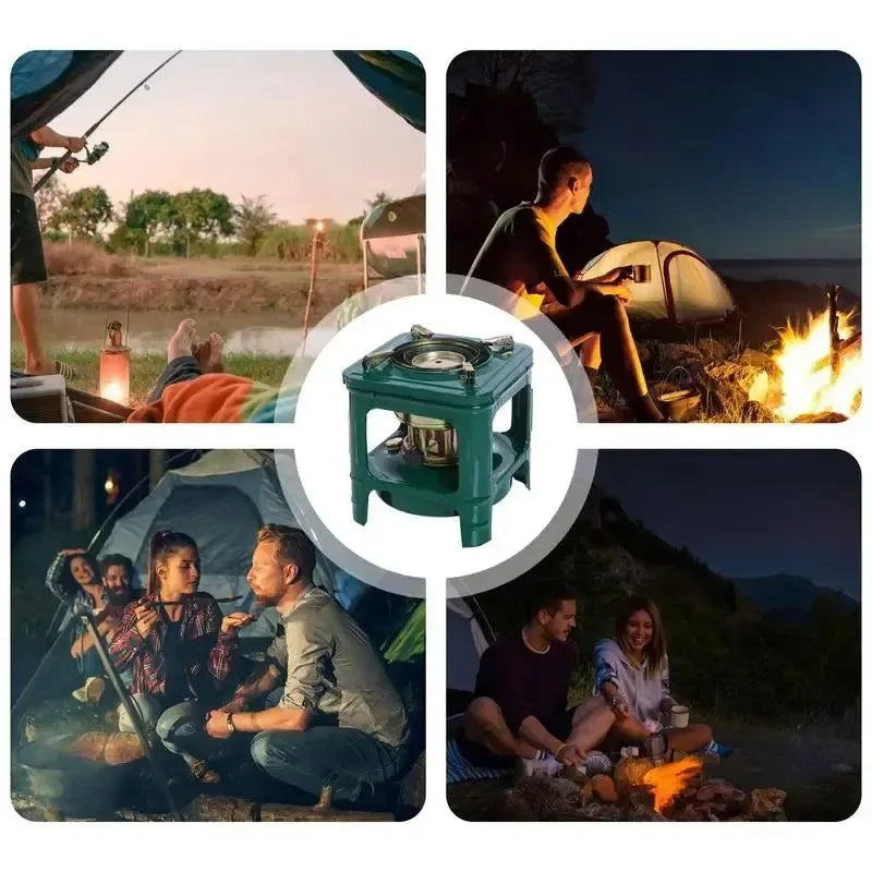 8-Wicks Outdoor Heater Stove - Trekker Essentials