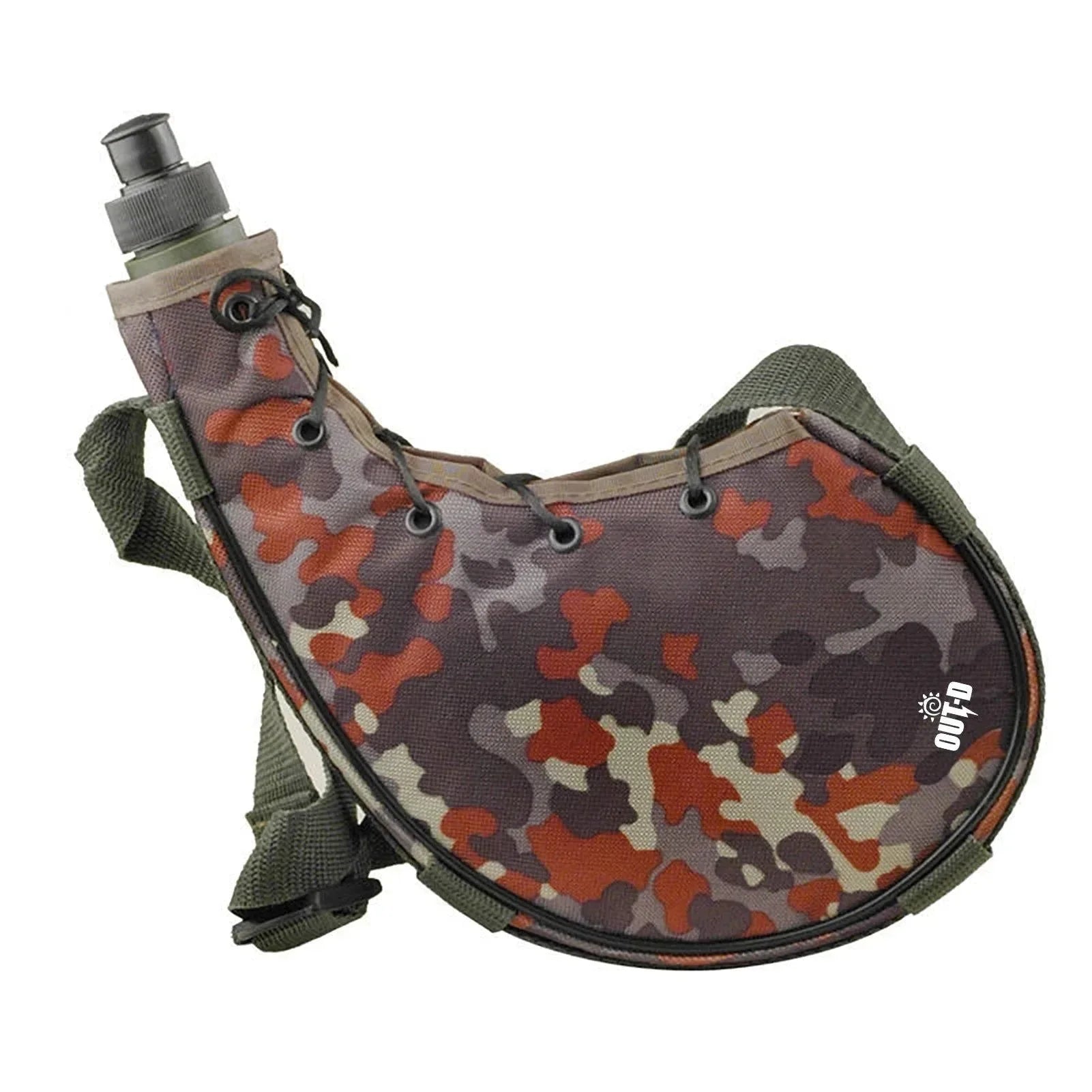 800ml Outdoor Hydration Bottle | Portable Sports Water Kettle with Shoulder Strap for Hiking & Backpacking - Trekker Essentials