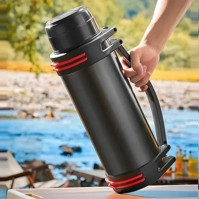 800ml Outdoor Hydration Bottle | Portable Sports Water Kettle with Shoulder Strap for Hiking & Backpacking - Trekker Essentials