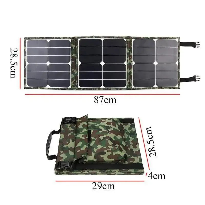 800W Foldable Solar Panel Kit — 18V Portable Power Station with MPPT Charger for Camping, RV, Car & Boat - Trekker Essentials