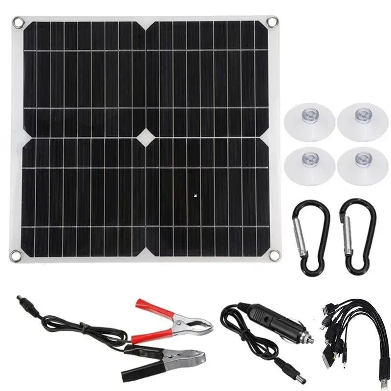 800W Solar Panel With Dual USB+DC Output - Trekker Essentials