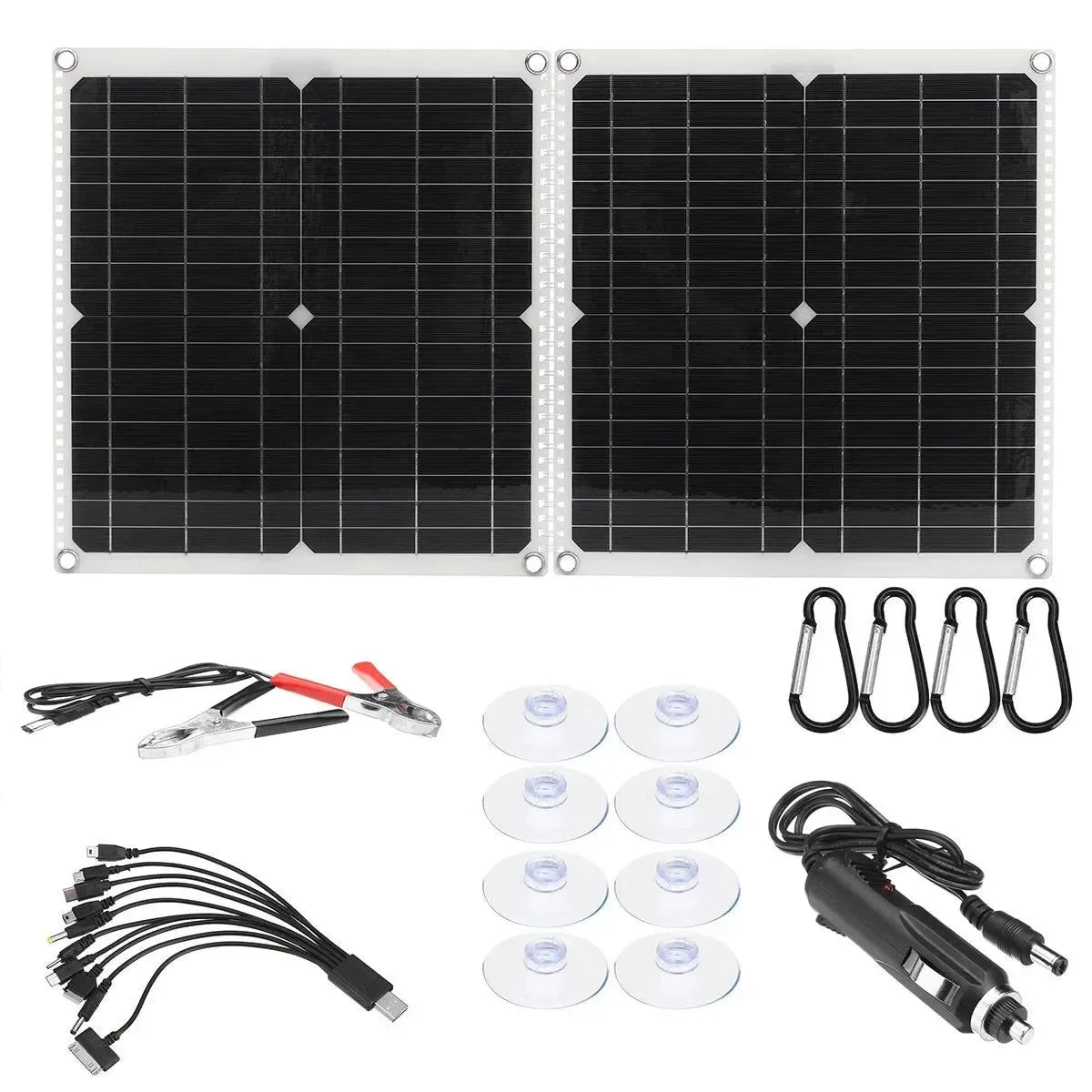 800W Solar Panel With Dual USB+DC Output - Trekker Essentials