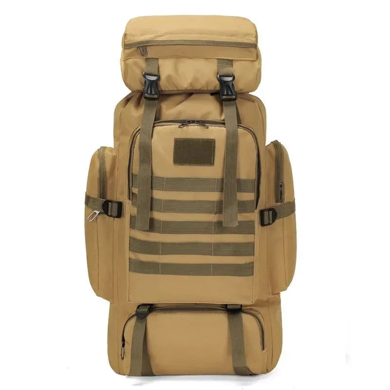 80L 900D Oxford Backpack - Large Waterproof Military Tactical Bag for Outdoor Sports - Trekker Essentials