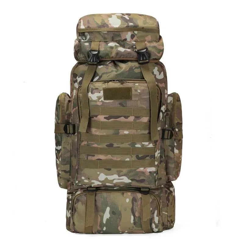 80L Military Tactical Backpack – 900D Oxford Waterproof Outdoor Bag