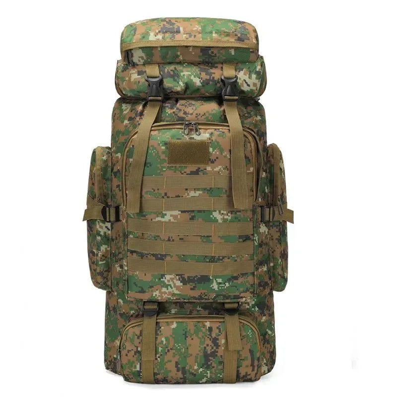 80L 900D Oxford Backpack - Large Waterproof Military Tactical Bag for Outdoor Sports - Trekker Essentials