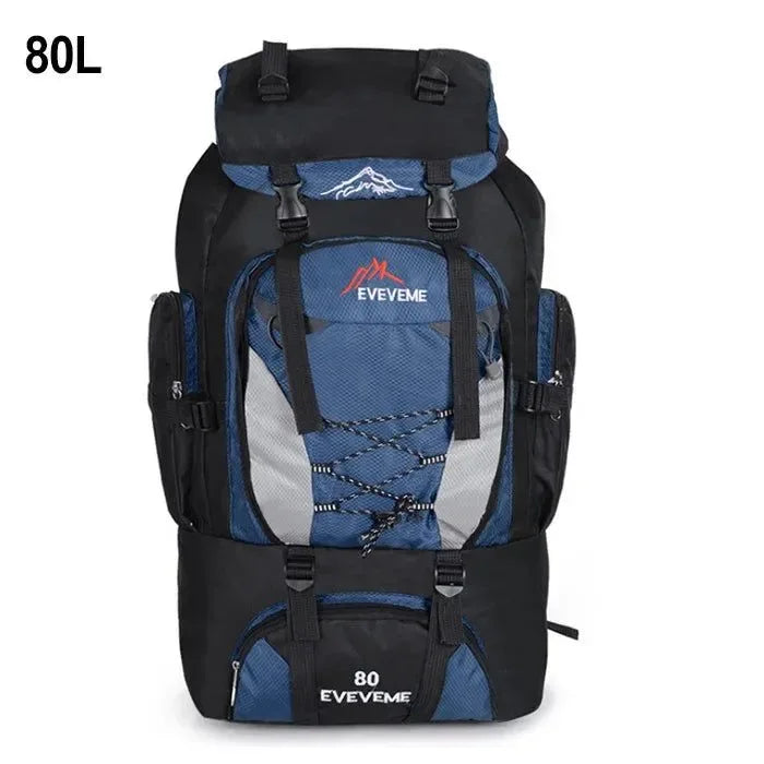 80L/90L Large Camping Backpack: Versatile Travel and Hiking Bag for Men and Women - Trekker Essentials