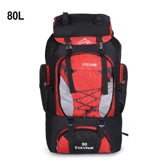 80L/90L Large Camping Backpack: Versatile Travel and Hiking Bag for Men and Women - Trekker Essentials